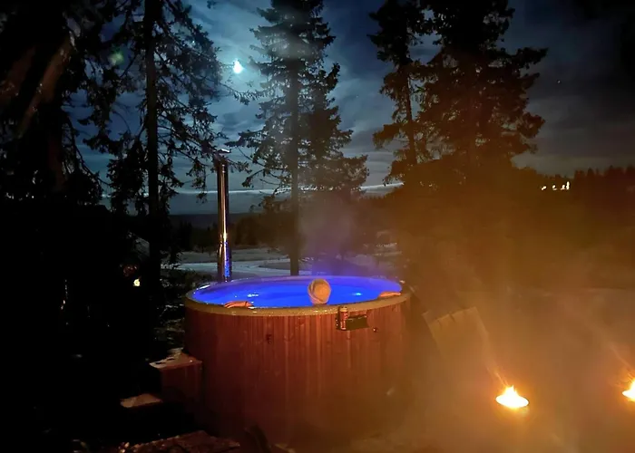 Tatil Evi Modern Mountain - Outdoor Hot Tub - 8 Beds *